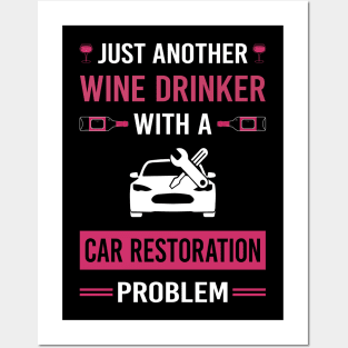 Wine Drinker Car Restoration Posters and Art